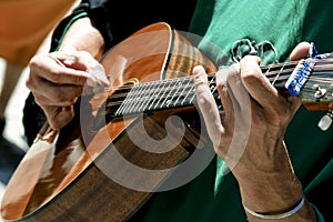 Guitar musician