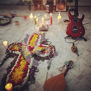 Guitar offering ceremony photo