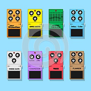 Guitar pedals