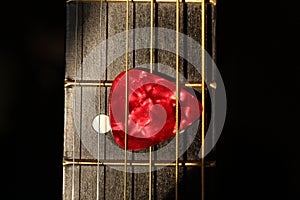 Guitar with Pick