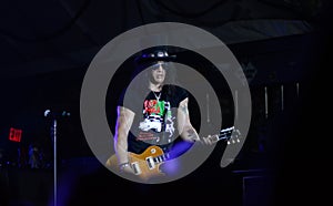Guitar player Slash
