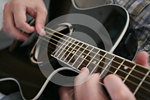 Guitar playing