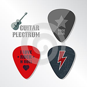 Guitar plectrum