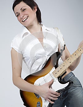 Guitar Rocker Girl