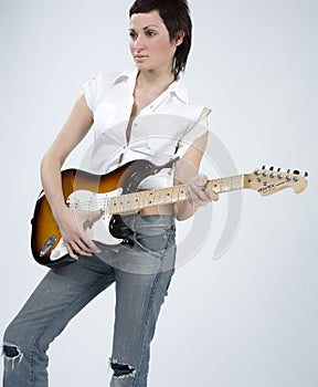 Guitar Rocker Girl