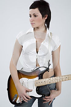 Guitar Rocker Girl