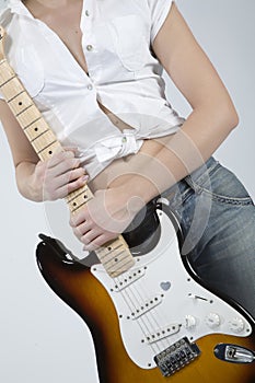 Guitar Rocker Girl