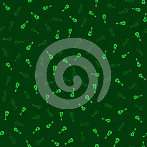 Guitar Seamless Pattern Background.