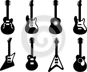 Guitar Silhouettes photo