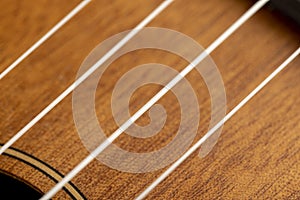 guitar string vibrating close-up, small depth of field