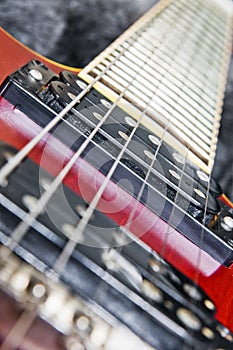 Guitar and strings photo