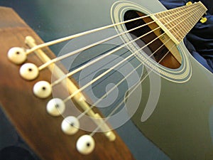 Guitar strings photo