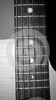 Guitar strings moon eclipse