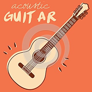 Guitar vector