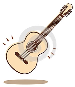 Guitar vector