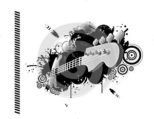 Guitar vector