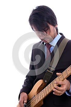 Guitarist detail