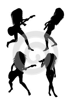 Guitarist Silhouettes