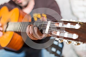 Guitarist in the street