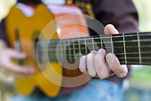 Guitarist in the street