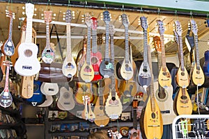 Guitars, mandolins, and other acoustic instruments