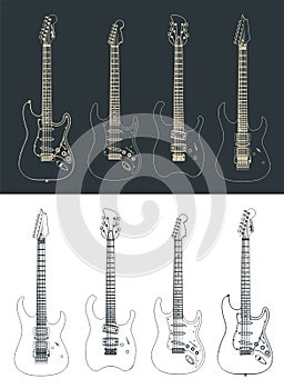 Guitars sketches