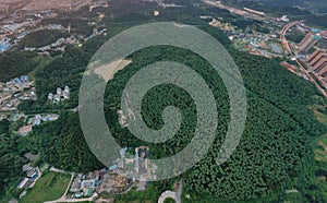 Guiyang forest park Aerial scenery