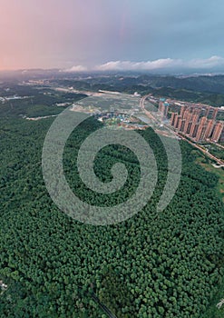 Guiyang forest park Aerial scenery