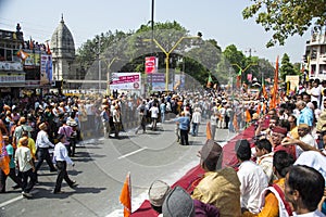 Gujarat Chief Minister and BJP prime ministerial candidate Narendra Modi