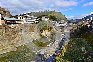 Gujo Hachiman, a small riverside town in Gifu, Japan