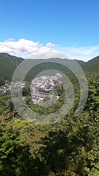 Gujo Hachiman Town viewed from Gujo Hachiman Castle