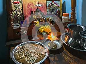 Gujrati Golpapdi as Prasad a offering to god Lok Gram  Kalyan