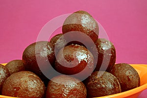 Gulab Jam or Gulab Jamoon an Indian sweet