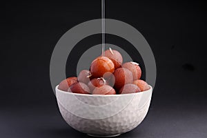 Gulab jamun an Indian sweet