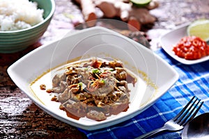 Gulai kambing photo