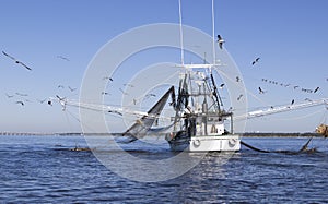 Gulf Coast Shrimping Boat