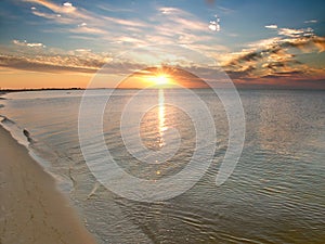 Gulf Islands National Seashore Sunset