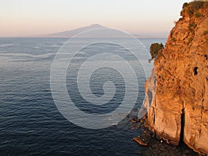 Gulf of Naples with Mount Vesuvius