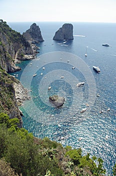 Gulf of Salerno - Capri Island, Italy