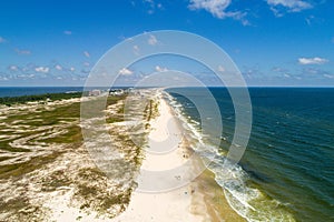 Gulf shores, Alabama on a summer day