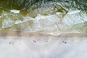 Gulf shores, Alabama on a summer day