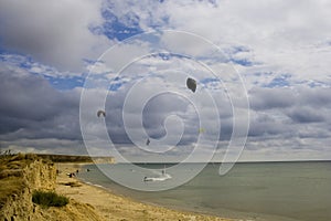 Gulf and WINDSURFERS