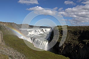 Gulfoss waterfall