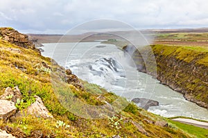 Gulfoss waterfall iceland