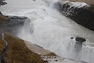Gulfoss Waterfall, Iceland.