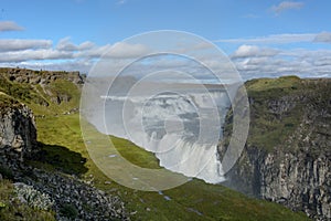 Gulfoss waterfall