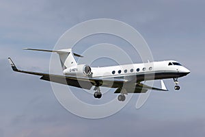 Gulfstream Aerospace G550 G-NOYA luxury business jet aircraft