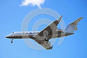 Gulfstream IV G450 Private Jet Side View