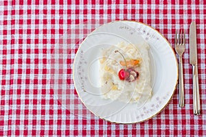 Gullac / Turkish Traditional Ramadan Dessert