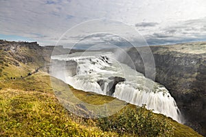 Gullfoss or Golden Falls is one of Iceland most iconic and beloved waterfalls, found in the Hvita river canyon in